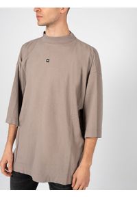 Yeezy Gap Engineered by Balenciaga - Yeezy Gap Engineered By Balenciaga T-Shirt "Logo" | 719614 TMVQ2 | Mężczyzna | Beżowy. Kolor: beżowy. Materiał: bawełna. Wzór: nadruk #4