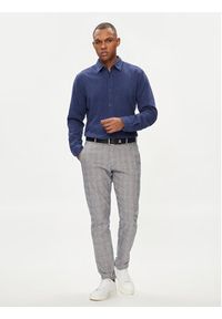 JOOP! Jeans Koszula 92Hanson2K 30041308 Granatowy Regular Fit. Kolor: niebieski. Materiał: bawełna, len #5