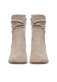 Jenny - JENNY Botki CEO-WS24340-01 Beżowy. Kolor: beżowy. Materiał: materiał #8