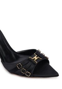 Elisabetta Franchi Sandały SA-93L-62E2-V500 Czarny. Kolor: czarny. Materiał: materiał #4