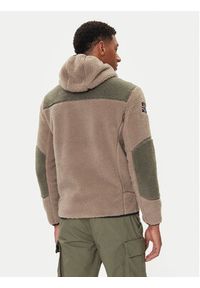 Napapijri Polar Yupik NP0A4GNS Zielony Regular Fit. Kolor: zielony. Materiał: syntetyk #3