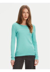 United Colors of Benetton - United Colors Of Benetton Bluzka 3GA2E16G0 Zielony Regular Fit. Kolor: zielony. Materiał: bawełna