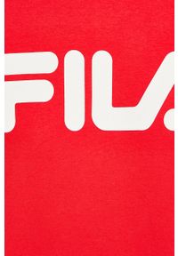 Fila - Bluza. Okazja: na co dzień. Kolor: czerwony. Wzór: nadruk. Styl: casual #8