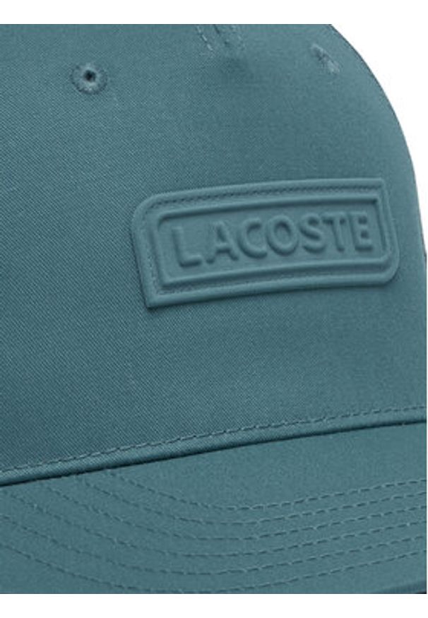 Lacoste Czapka z daszkiem RK0742 Niebieski. Kolor: niebieski. Materiał: poliester