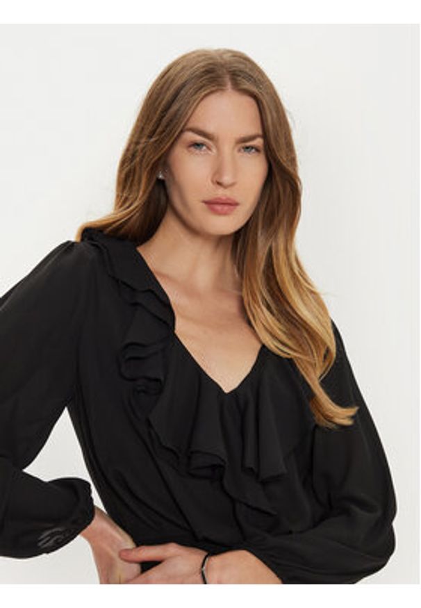 Rinascimento Kombinezon CFC0019709002 Czarny Regular Fit. Kolor: czarny. Materiał: syntetyk