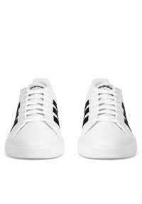 Adidas - adidas Sneakersy GRAND COURT BASE 2.0 GW9250 WB Biały. Kolor: biały. Materiał: materiał #3