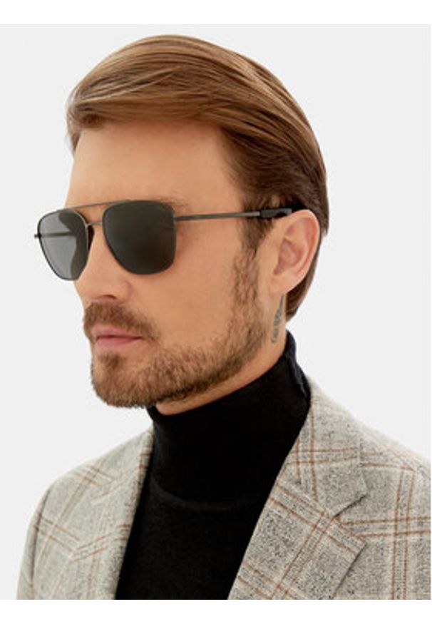 Polo Ralph Lauren Okulary przeciwsłoneczne 0PH3147 Szary. Kolor: szary