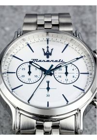 Maserati Zegarek Epoca R8873618034 Srebrny. Kolor: srebrny #5