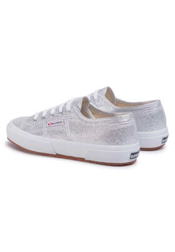 Superga Trampki 2750 Lamew S001820 Srebrny. Kolor: srebrny. Materiał: materiał