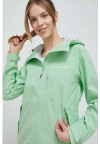 columbia - Columbia kurtka outdoorowa Omni-Tech Ampli-Dry kolor zielony przejściowa. Kolor: zielony. Materiał: materiał. Długość: długie #3