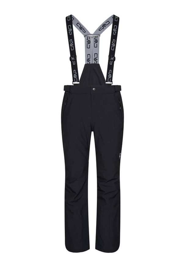 CMP Spodnie narciarskie 3W17397N Czarny Regular Fit. Kolor: czarny. Materiał: syntetyk. Sport: narciarstwo