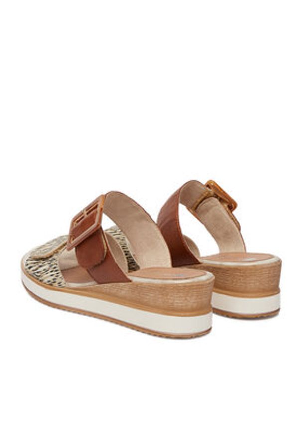 Remonte Klapki CEO-D6463-24 Brązowy. Kolor: brązowy. Materiał: skóra