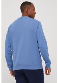 !SOLID - Solid bluza bawełniana męska z nadrukiem. Kolor: niebieski. Materiał: bawełna. Wzór: nadruk #5