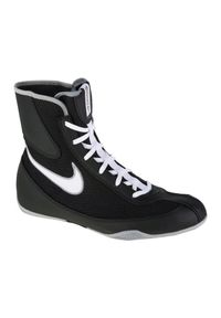 Buty Nike Machomai 2 M 321819-003 czarne. Kolor: czarny. Materiał: skóra, syntetyk, guma. Szerokość cholewki: normalna. Sport: fitness