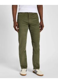 Lee - MESKIE SPODNIE MATERIALOWE LEE SLIM FIT MVP MERCANTILE GREEN 112355849 #1