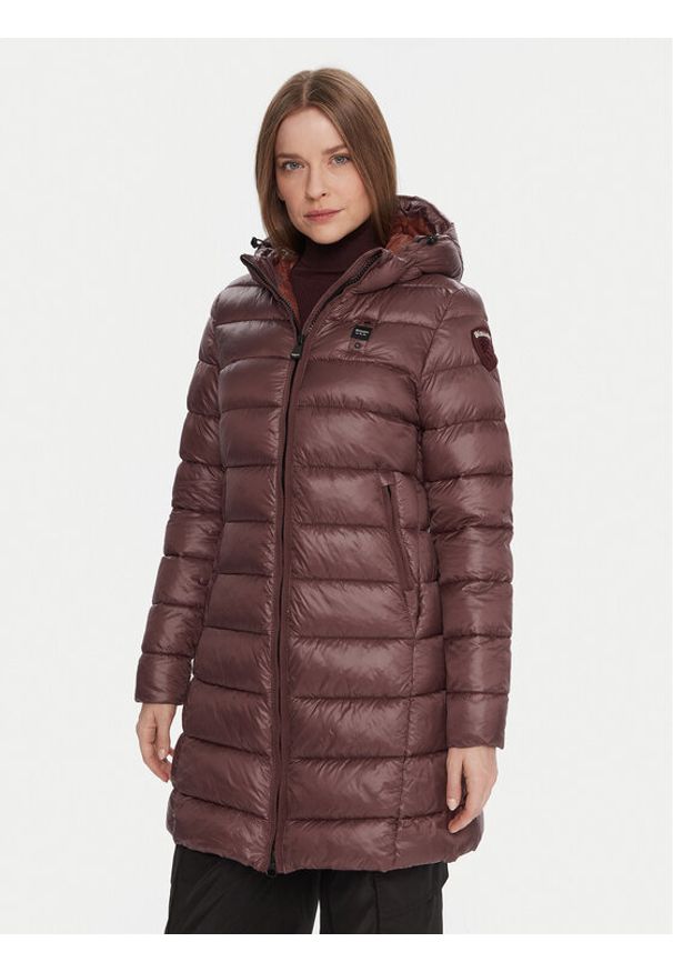 Blauer Kurtka przejściowa 25WBLDK02069 Bordowy Regular Fit. Kolor: czerwony. Materiał: poliamid