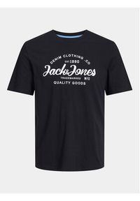 Jack & Jones - Jack&Jones T-Shirt Forest 12247972 Czarny Standard Fit. Kolor: czarny. Materiał: bawełna #4