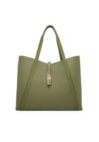 Furla Torebka Goccia L WB01788 BX3353 KH 4555S Zielony. Kolor: zielony. Materiał: skórzane #1