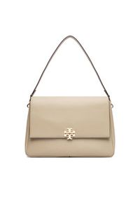 Tory Burch Torebka Charlie 180727 Beżowy. Kolor: beżowy. Materiał: skórzane #3