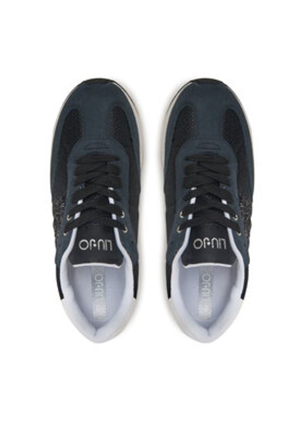 Liu Jo Sneakersy BA5035 PX618 S3667 Czarny. Kolor: czarny. Materiał: zamsz, skóra