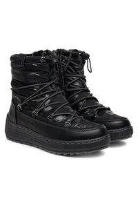 Kimberfeel Śniegowce Vera Czarny. Kolor: czarny. Materiał: skóra #6