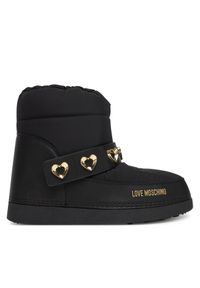 Love Moschino - Śniegowce LOVE MOSCHINO. Kolor: czarny