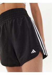 Adidas - adidas Szorty sportowe Pacer Training 3-Stripes IT7760 Czarny Regular Fit. Kolor: czarny. Materiał: syntetyk #6