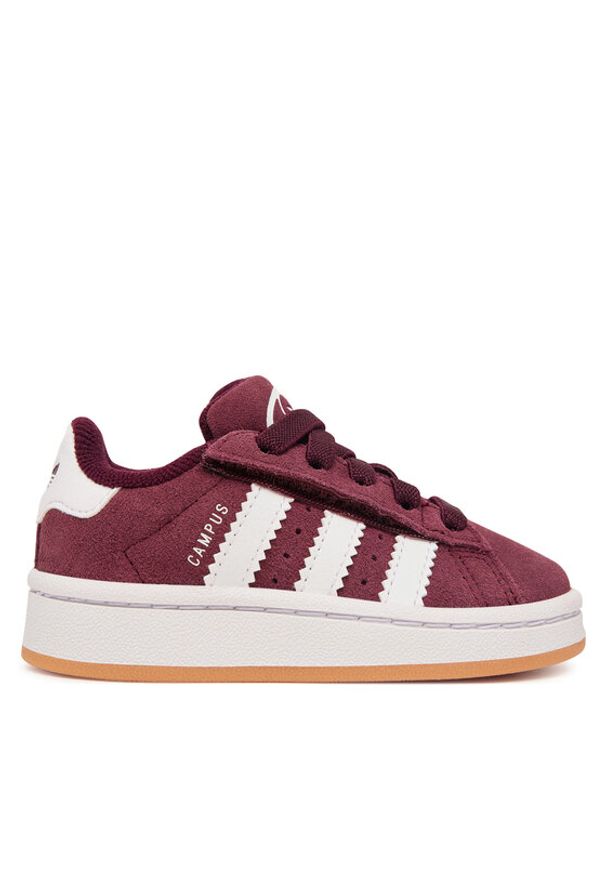 Adidas - adidas Sneakersy Campus 00s Comfort Closure Elastic KH8810 Bordowy. Kolor: czerwony. Materiał: skóra, zamsz. Model: Adidas Campus