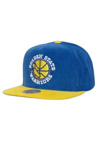Czapka typu snapback Mitchell & Ness NBA Sueduroy HWC Warriors. Kolor: niebieski. Materiał: zamsz #1