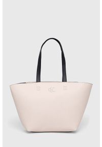 Calvin Klein Jeans torebka kolor różowy. Kolor: różowy #1