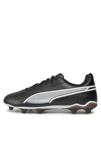 Puma Buty do piłki nożnej King Match Fg/Ag Jr 107573 01 Czarny. Kolor: czarny. Materiał: skóra #6