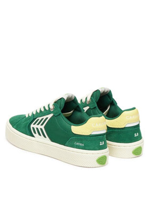 CARIUMA - Cariuma Sneakersy Catiba 482809E31W080 Zielony. Kolor: zielony. Materiał: skóra, zamsz