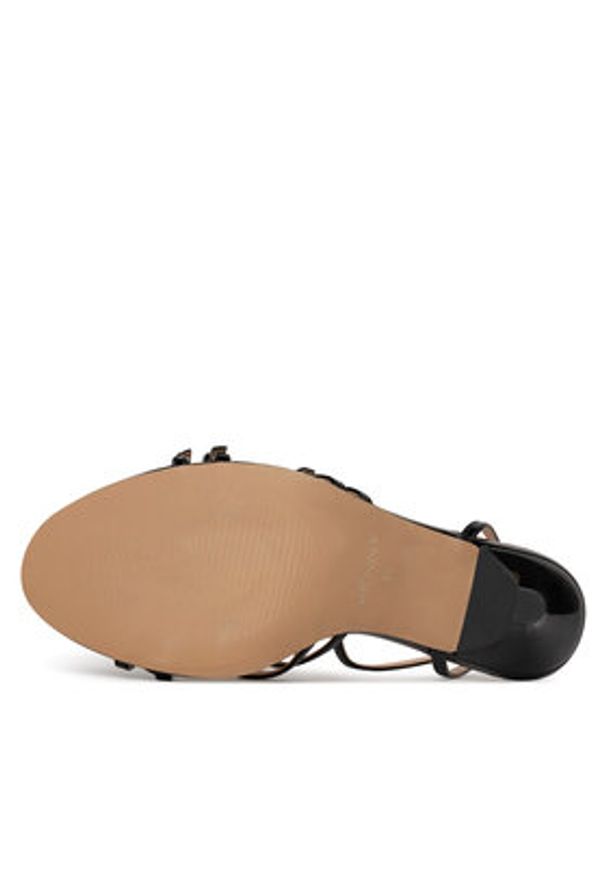 Jenny - JENNY Sandały LS6025-08 Czarny. Kolor: czarny. Materiał: materiał, syntetyk