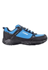 Męskie buty trekkingowe DK niebieskie czarne. Kolor: czarny. Materiał: materiał