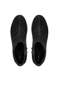 Geox Botki D Virnilisa 65 D56YYE 000ZT C9999 Czarny. Kolor: czarny. Materiał: zamsz, skóra #5