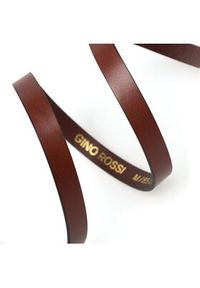 Gino Rossi Pasek Damski BLYL23006 Brązowy. Kolor: brązowy. Materiał: skóra #3