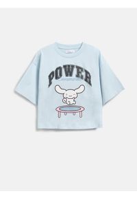 Reserved - T‑shirt Cinnamoroll - jasnoniebieski. Kolor: niebieski. Materiał: bawełna #1