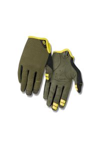 GIRO rękawiczki rowerowe męskie DND olive GR-7099246. Kolor: zielony