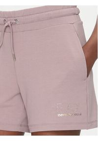 EA7 Emporio Armani Szorty sportowe 7W000269 AF12482 U4079 Różowy Regular Fit. Kolor: różowy. Materiał: syntetyk #4