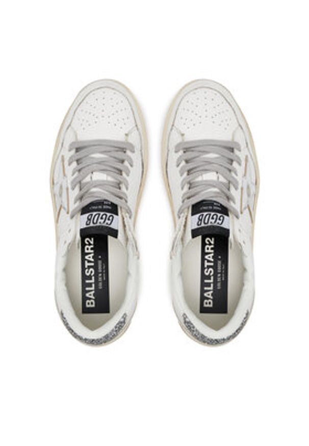 GOLDEN GOOSE - Golden Goose Sneakersy GWF00804.F006966.80185 Biały. Kolor: biały. Materiał: skóra