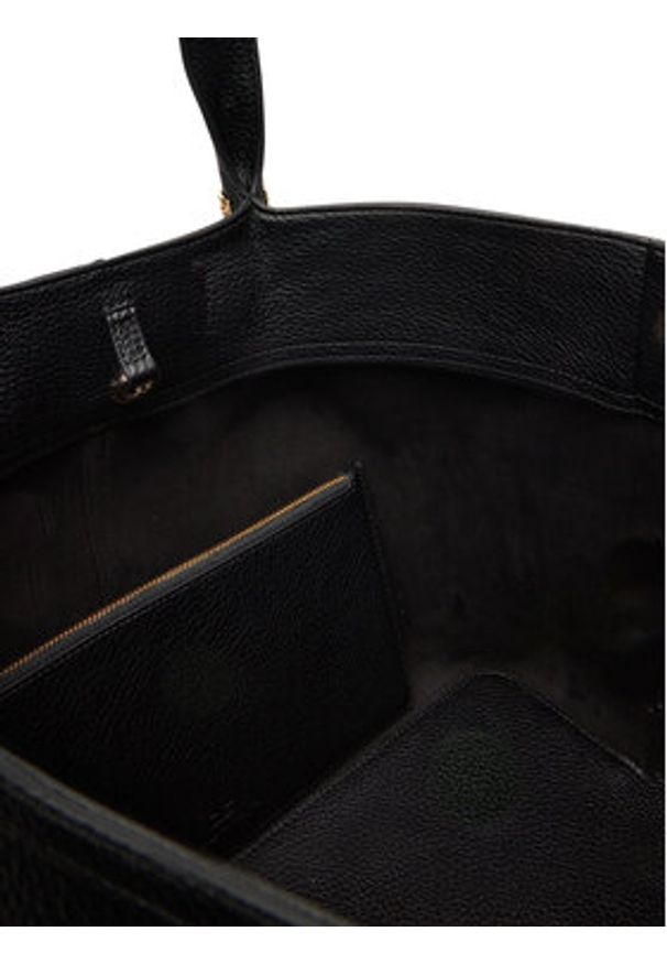 Elisabetta Franchi Torebka BS-41A-56E2-V440 Czarny. Kolor: czarny. Materiał: skórzane