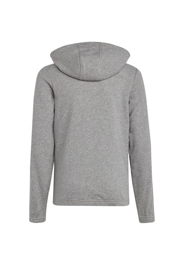 Adidas - Bluza dla dzieci adidas Essentials 3-Stripes Full-Zip Hoodie. Kolor: szary, biały, wielokolorowy