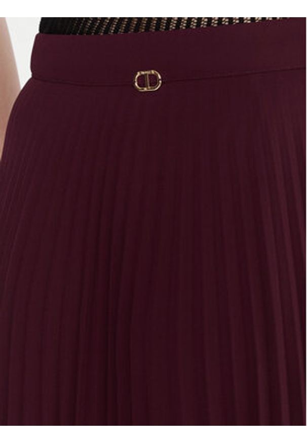 TwinSet - TWINSET Spódnica maxi 252TP2642 Fioletowy Regular Fit. Kolor: fioletowy. Materiał: syntetyk