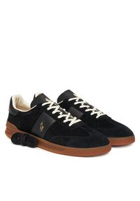 Polo Ralph Lauren Sneakersy 809978010001 Czarny. Kolor: czarny. Materiał: zamsz, skóra #6