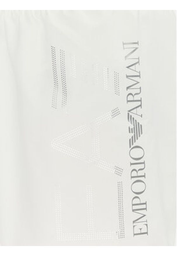 EA7 Emporio Armani Szorty kąpielowe 7M000550 AF14497 F0065 Biały Regular Fit. Kolor: biały. Materiał: syntetyk