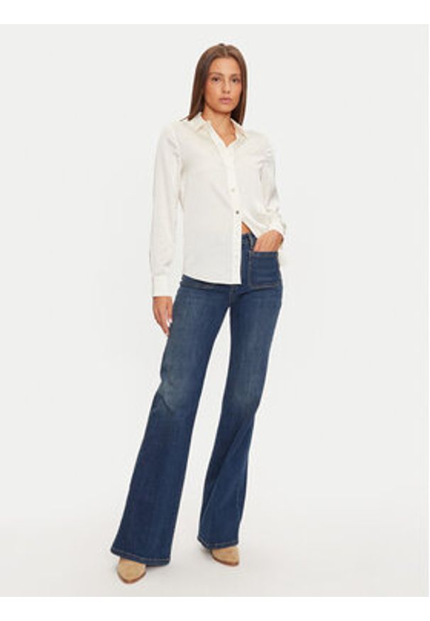 Marciano Guess Koszula Melissa 4BGH32 9444Z Biały Regular Fit. Kolor: biały. Materiał: syntetyk