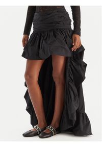 Pinko - PINKO Spódnica maxi 105642 Y3LE Z99 Czarny Regular Fit. Kolor: czarny. Materiał: syntetyk