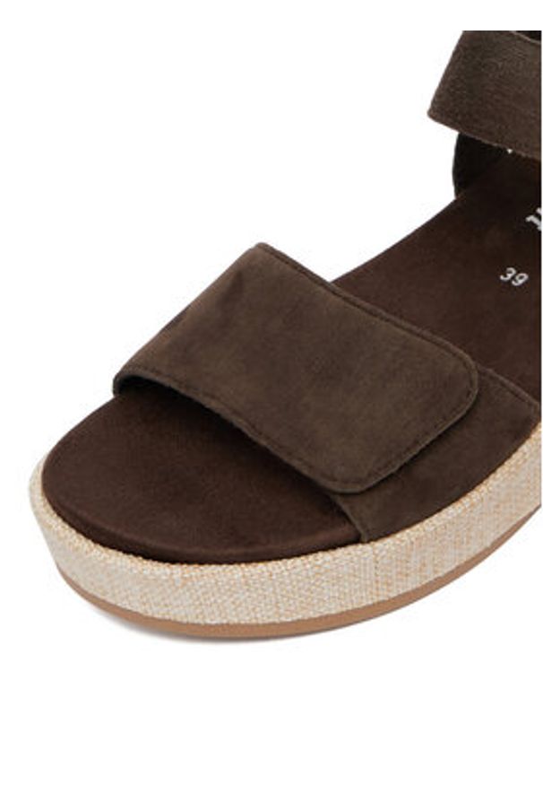 Remonte Sandały CEO-D1N54-25 Brązowy. Kolor: brązowy. Materiał: zamsz, skóra