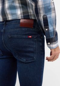 Męskie Spodnie Jeansowe Mustang Style Atlanta Super Skinny Denim Blue 1016305 5000 903 #4