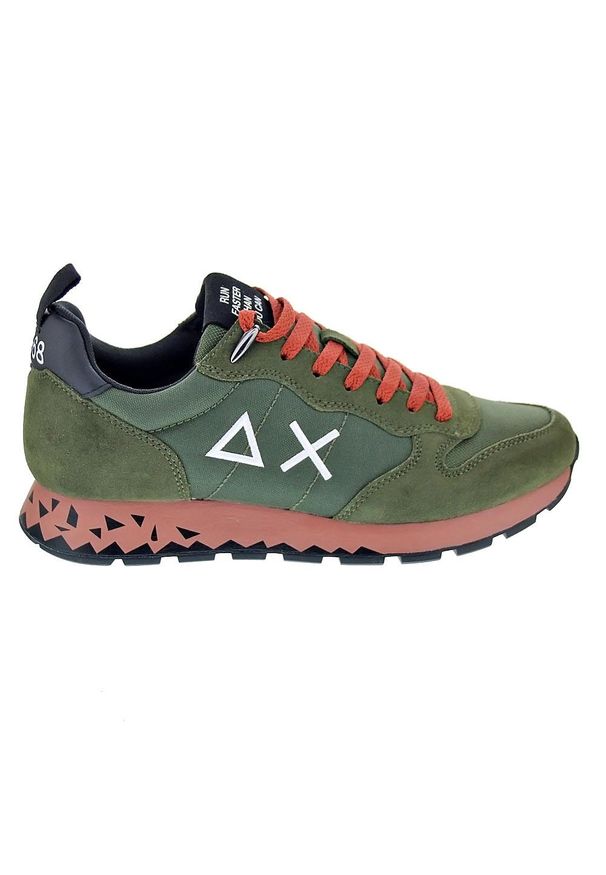 Buty SUN68 TOM SNAKE Zielony. Kolor: zielony. Materiał: tkanina
